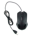 USB Interface Wired Scroll Wheel Mouse Gaming Mice Desktop For PC O3Z4