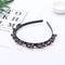 design Hairstyle Hairpin Rhinestone Hair Clip Twist Plait Headband Barrette