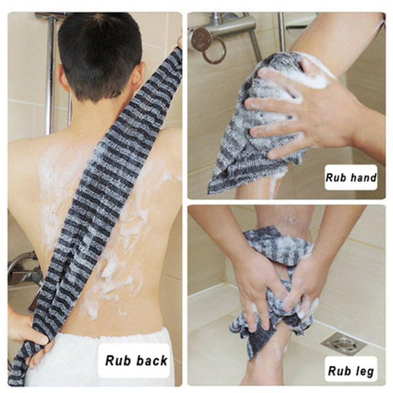 Cleaner Massage Washcloth Back Scrubber Shower Scrubber Exfoliating Bath Towel