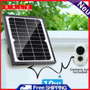 10w 5V Waterproof Solar Charging Panel with Mounting Stand for Smart Doorbell