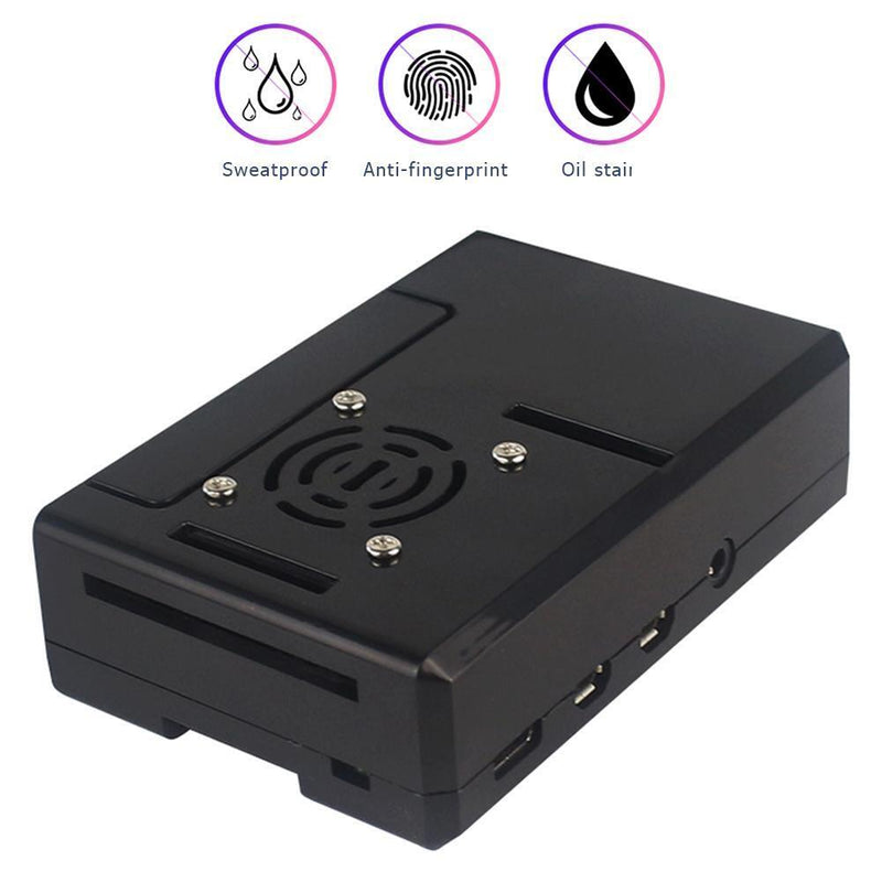 DIY ABS Enclosure Case Shell Housing for Raspberry Pi 4B Protective Cover Newly