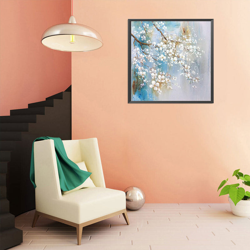 Flower Oil Paint By Numbers Kit DIY Acrylic Painting on Canvas Frameless Craf