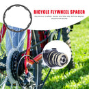 RISK Bicycle Flywheel Spacer MTB Bike Grooved Hub Washer Cassette Gasket Newly