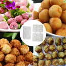 4 Grid Minced Meat Processor Manual Meatball Maker Kitchen Meatloaf Mold