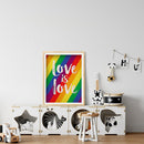 5D DIY Diamond Painting Full Round Drill Six-color rainbow Picture of Rhine