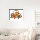 Partial Embroidery Teapot Stamped Canvas 14CT DIY Cross Stitch Kits (J531) Newly
