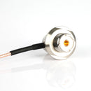 5 Meter Coaxial Cable UHF/PL-259 Male to Female for Radio Walkie Talkie Antenna