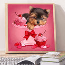 5D Diamond Painting Kit Puppy Full Round Drill DIY Wall Art Mosaic Home Picture