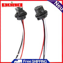 2pcs T20 7443 Car Bulb Holder Socket Adapter LED Light Plug Wiring Connector