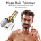 #A Stainless Steel Manual Nose Trimmer for Men Nose Cleaner Razor Shaver Washabl