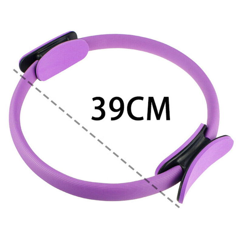 Gym Pilates Ring Men Women Yoga Circle Workout Sports Keep Fit Fitness Equipment