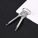 Mini EDC Bottle Opener Key Screwdriver Outdoor Camping Multi-Function Tools
