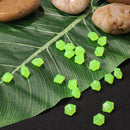 100pcs Luminous Glowing Stones Glow in the Dark Garden Decor Pebble (F)