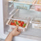 Kitchen Refrigerator Storage Box Stretchable Drawer Rack Shelf (3pcs)
