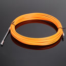Electric Cable Tape Conduit Duct Cable Push Puller Wheel Pushing Tool (10m)