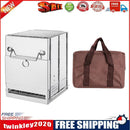 Mini Outdoor Wood Stove Portable Camping Picnic BBQ Folding Cooking Grill
