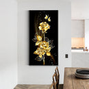 Flower Oil Paint By Numbers Canvas Picture DIY Wall Art Craft Home Decorations