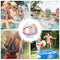 Reuse Water Fight Splash Ball Toys for Beach Backyard (Wheat Straw Yellow)
