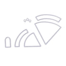 6pcs DIY Watermelon Ice Stencil Scrapbook Embossing Cutting Dies Card