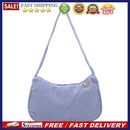 Fashion Women Corduroy Solid Color Underarm Bag Casual Small Purse Shoulder Bags