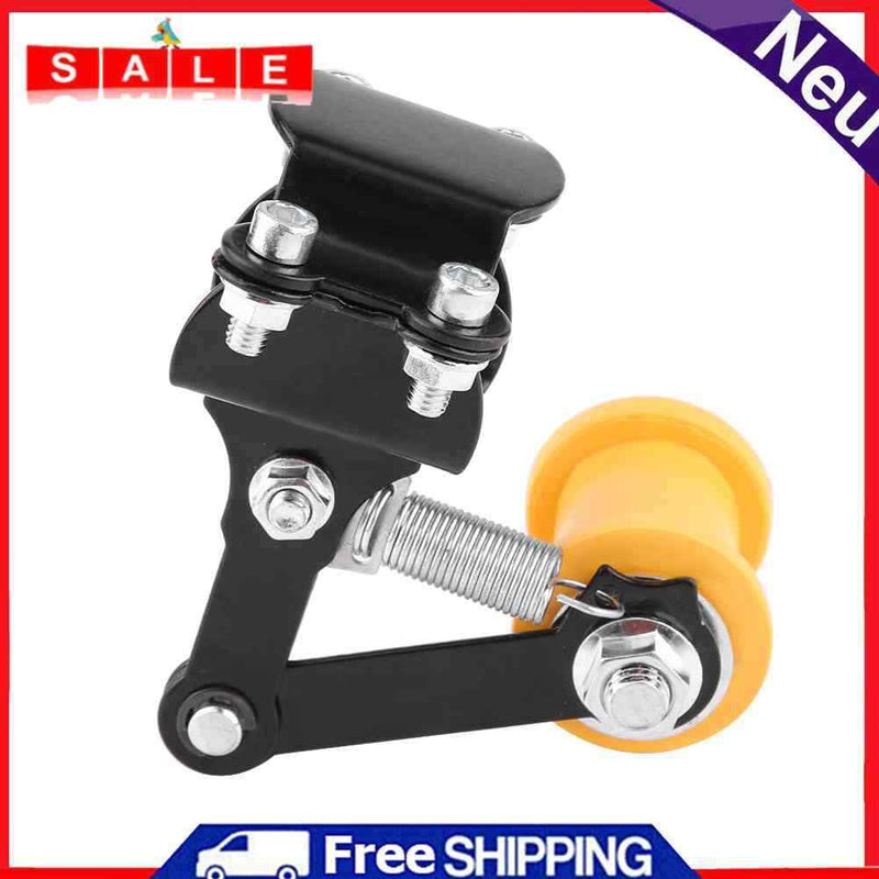 Universal Motorcycle Chain Tensioner Bolt-on Roller Adjustable Chain Adjuster