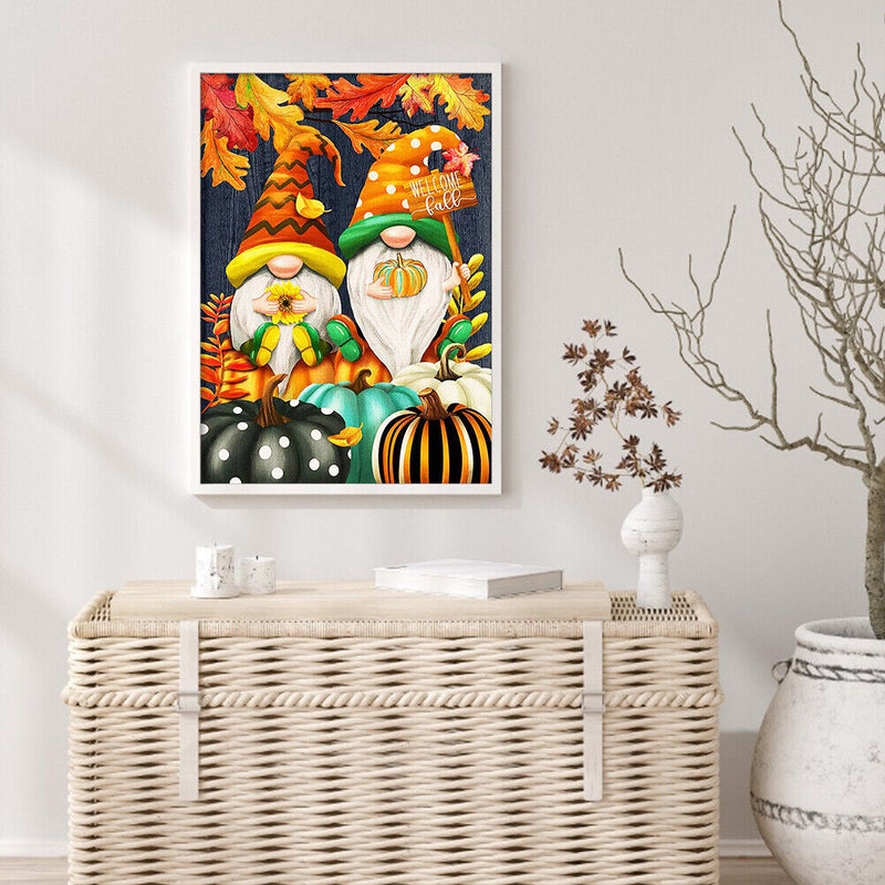 Diamond Painting Pumpkin Goblin Full Round Rhinestone