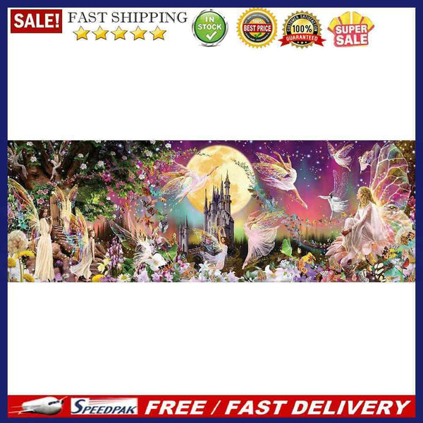 Flower Angel DIY Mosaic Rhinestone Picture Full Square Drill Diamond Painting