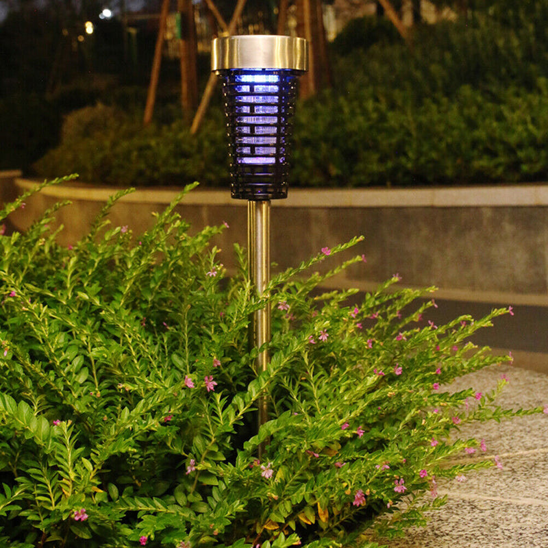 Solar Mosquito Killer Lamp Waterproof Yard Pest Bug Insect Repellent Light Newly