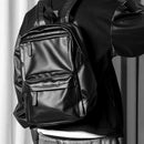 Fashion Travel Waterproof Large Rucksack School Bag Leather Laptop Backpack