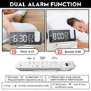 Projector Alarm Clock, LED Digital Alarm Clock Radio for Home, Office (1)