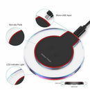 Note Fast Black/White Charging Qi-Certified Universal Wireless Charger Pad