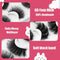 Eye Extension Tools False Eyelashes Fluffy Messy 8-25mm Lashes 6D Faux Mink