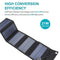 Waterproof Foldable Battery Charger 15W 5V USB Solar Panel Pack for Phone