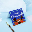 Mini Greeting Cards With Envelope Xmas Patterns Merry Christmas Postcard