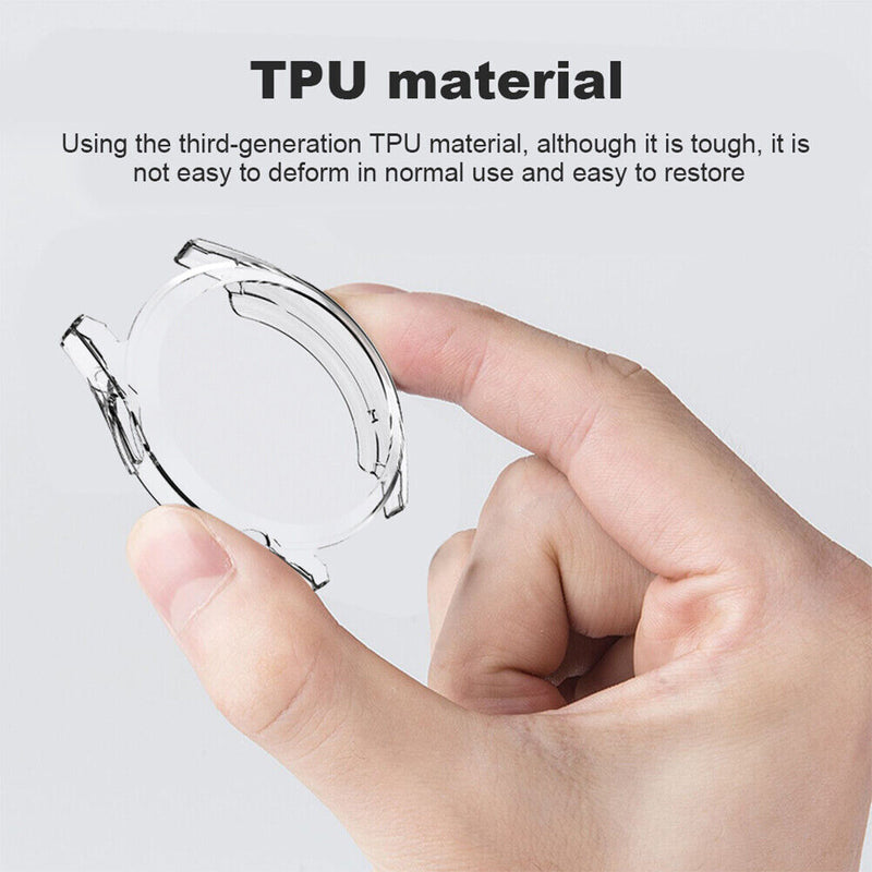 Anti-Fall Watch Cover Case for Huawei Watch GT 3 42mm (Transparent White)