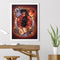 5D DIY Full Round Drill Diamond Painting Kit Halloween Pumpkin Drawing Orname