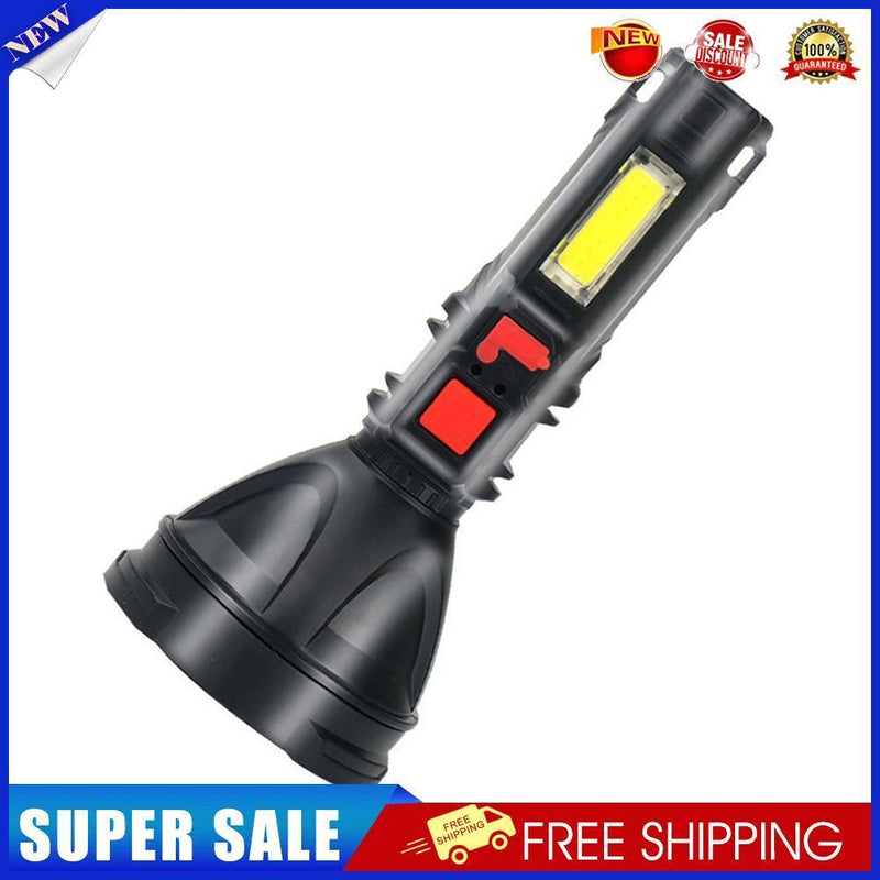 COB LED Powerful Working Torch Lamp Outdoor Fishing Camping Flashlight