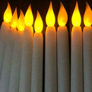 6Pcs Electric LED Candles Flickering Flameless Battery N0D1 Xmas Candle R9Z0