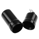 Stainless Steel Waterproof Cigarette Case 10 Cigarettes Holder Box (Black)