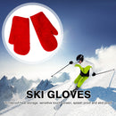 Korean Fashion Women Cartoon Full Finger Gloves Winter Warm Rabbit Wool Mitts