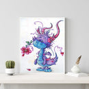 5D DIY Special Shaped Diamond Painting Dragon Cross Stitch Mosaic Home Decor Kit