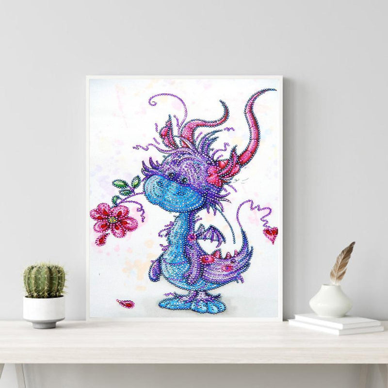 5D DIY Special Shaped Diamond Painting Dragon Cross Stitch Mosaic Home Decor Kit