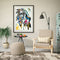 5D DIY Full Drill Diamond Painting Color Portrait Cross Stitch Embroidery Kit