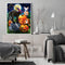 Frameless Oil Paint By Numbers DIY Halloween Dog Cat Picture Craft for Home
