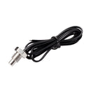 2x NTC 10K Thermistor Temperature Sensor Thread Probe Cable 1m Newly