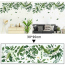 Tropical Leaves Green Plant Wall Stickers Home Decor Art Murals Room DIY D5K4