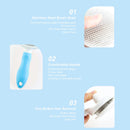 Cats Dogs Needle Comb Pet Float Hair Remover Epilation Hair Cleaning (Blue)