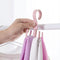 #A 360 Rotation Wardrobe Towel Clothes Hanger Organizer Belt Scarf Hanging Racks