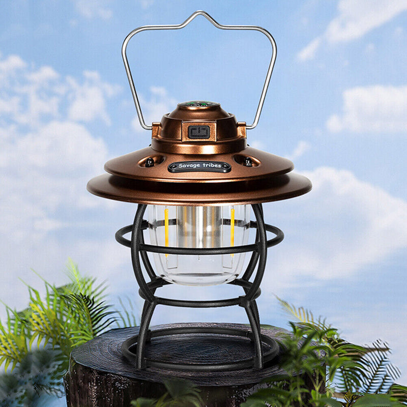 Portable Camping Lantern Aluminum Alloy Camping Lamp for Travel Hiking Emergency