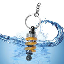 Motorbike Shock Absorber Shaped Key Ring Cool Motorcycle Keychain Pendant Dec